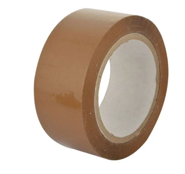 PP Packtejp 50mm x 66m Brun